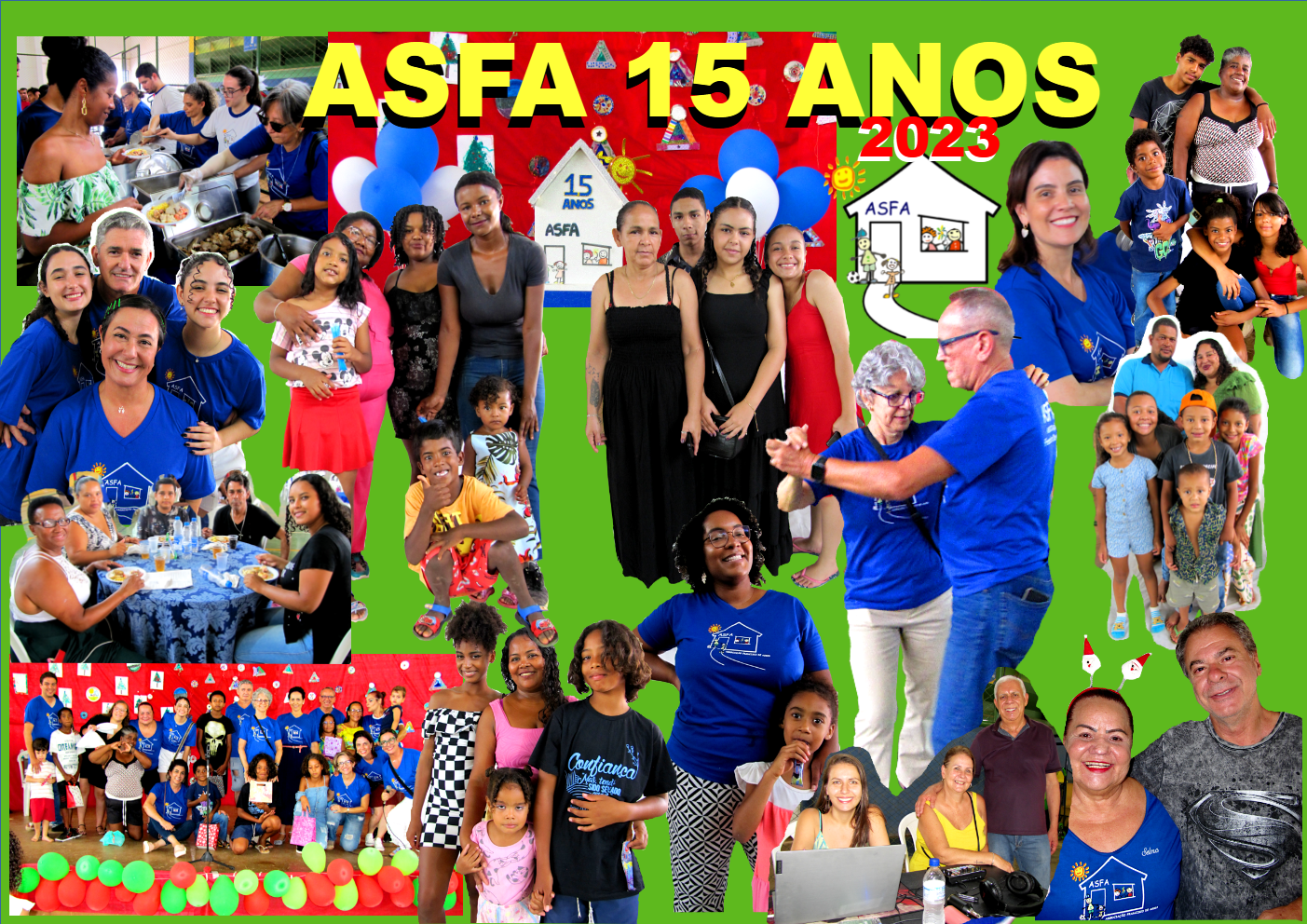 AMPLIAÇÃO DE ATIVIDADEs FOI O GRANDE DESAFIO DA ASFA EM 2023, QUANDO COMPLETOU 15 ANOS DE FUNDAÇÃO