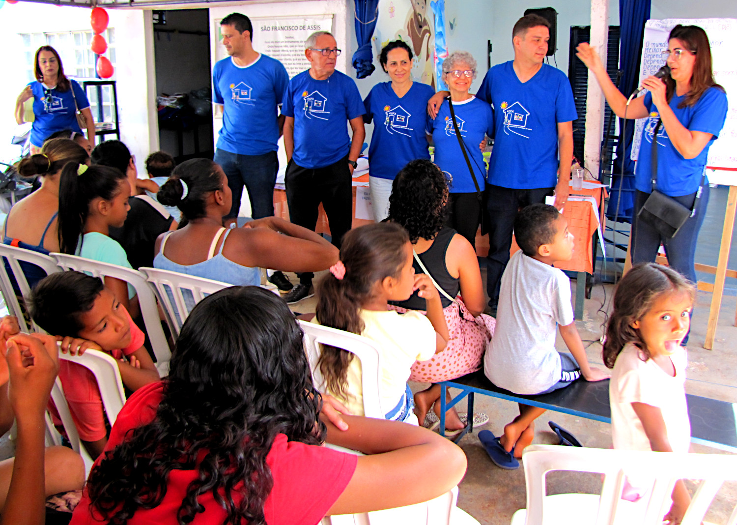 ASFA INICIA AS ATIVIDADES DE ATENDIMENTO A FAMÍLIAS DA ESTRUTURAL EM 2024